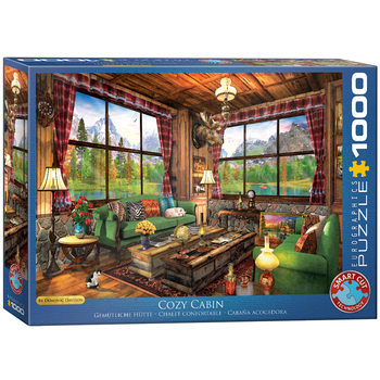 Puzzle Cozy Cabin by Dominic Davison