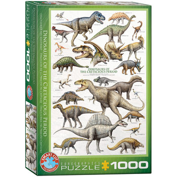 Puzzle Dinosaurs of Cretaceous Period