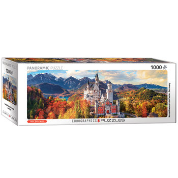 Puzzle Neuschwanstein in Fall - Pano