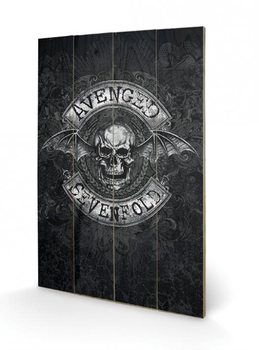 Bild auf Holz Avenged Sevenfold - Death Bat