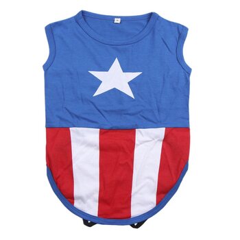 Oblečky pre psov Avengers - Captain America