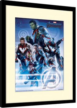 Poster incorniciato Avengers: Endgame - Quantum Realm Suits