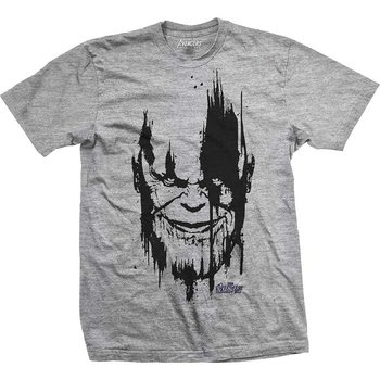 T-shirt Avengers - Infinity War Thanos Head Black