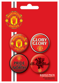 Merkesett MANCH. UNITED - Glory glory