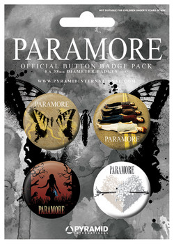 Merkesett PARAMORE - bury the castle