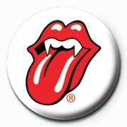 Jakkemerke Rolling Stones - Lips fangs