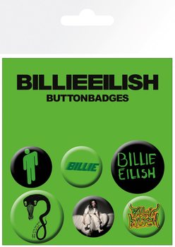 Billie Eilish - Mix Badges pakke