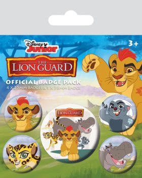 The Lion Guard Badges pakke