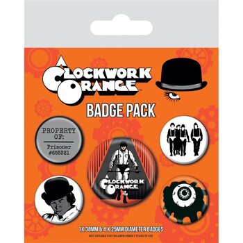 Set de badges A Clockwerk Orange - Ultra Violence