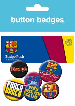 Set de badges Barcelona - Crest