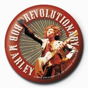 Badge BOB MARLEY - revolutionary