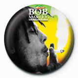 Badge BOB MARLEY - smoking