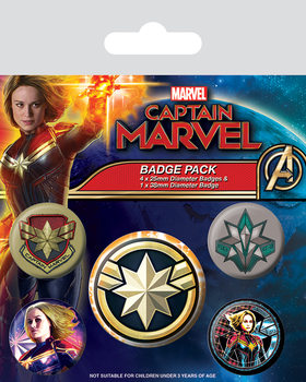 Badge  Captain Marvel - Patches