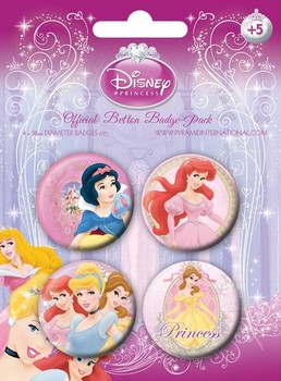 Badge set DISNEY PRINCESS 1