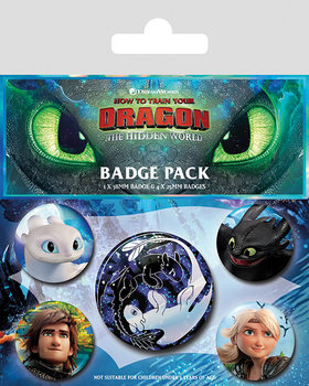 Badges  Dragons 3 : Le monde caché - Familiar Faces