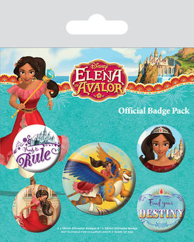 Badges Elena d'Avalor