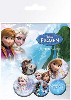 Badge sæt Frost - mix