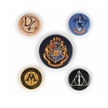 Badge set Harry Potter - Hogwarts