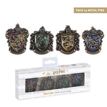 Set de badges Harry Potter - House Crest