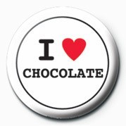 Badge I LOVE CHOCOLATE