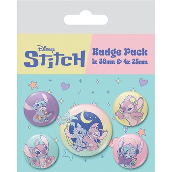 Set de badges Lilo & Stitch - Fun