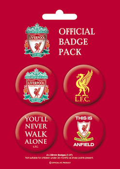 Badge set LIVERPOOL Pack 1