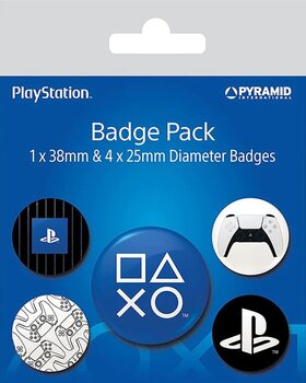 Badge sæt Playstation - Everything To Play For