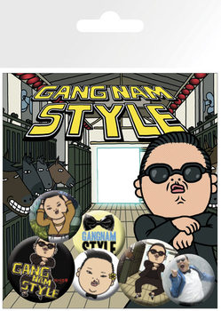 Badge set PSY