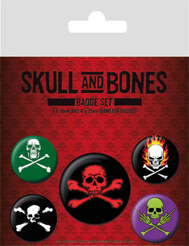 Badge  Skull and Bones
