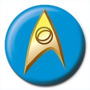 Badge STAR TREK - blue