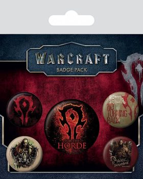 Badge set Warcraft - The Horde