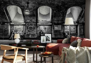 Ταπετσαρία τοιχογραφία  Baker Street