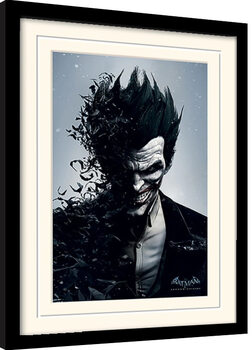 Gerahmte Poster Batman: Akham Origins - Joker