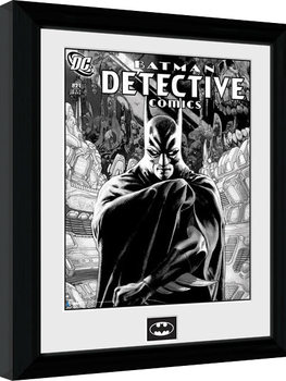 Gerahmte Poster Batman Comic - Detective