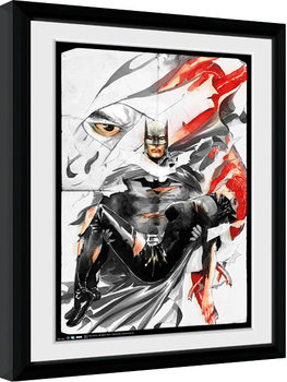 Gerahmte Poster Batman Comic - Rip