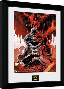 Gerahmte Poster Batman Comic - Seeing Red