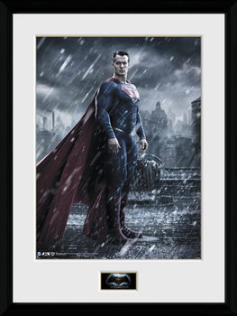 Gerahmte Poster Batman Vs Superman - Superman