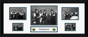 Ingelijste poster Beatles - carven