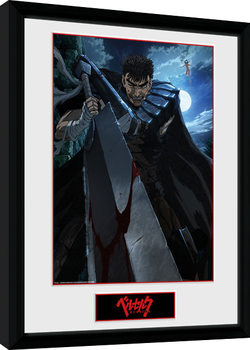 Oprawiony plakat Beserk - Guts