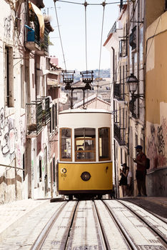 Εκτύπωση τέχνης κατόπιν ζήτησης  Bica Yellow Tram