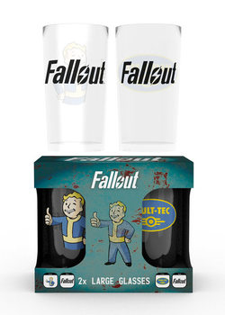 Bicchiere Fallout - Vault Tec