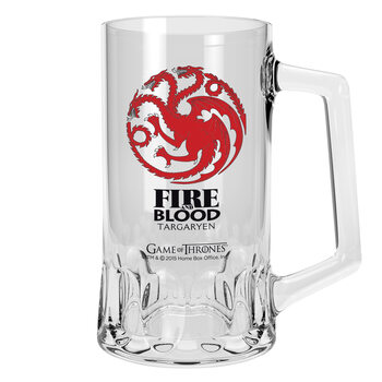 Bicchiere Game of Thrones - Targaryen