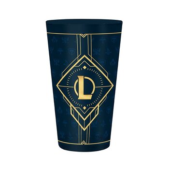 Bicchiere League of Legends - Hexteck Logo