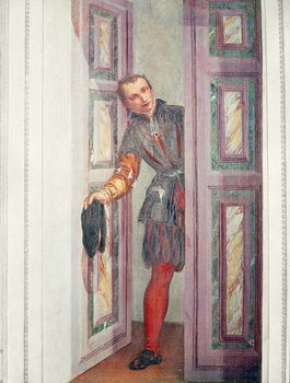Canvastavla A Servant at the Door, 1562