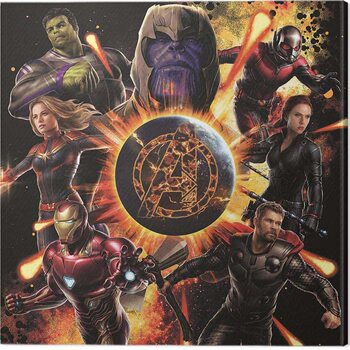 Canvastavla Avengers: Endgame - Explosion