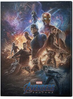 Avengers Endgame Journeys End Poster Magnetic Notice Board Oak Framed Approx 38 x 26 inches 96.5 x 66 cms 