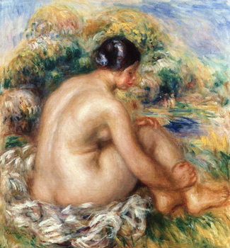 Canvastavla Bather, 1915