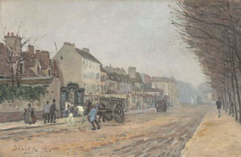Canvastavla Boulevard Héloïse, Argenteuil, 1872