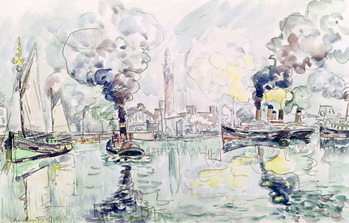Canvastavla Cherbourg, 1931