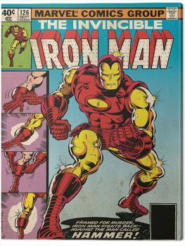 Canvastavla Iron Man - Hammer